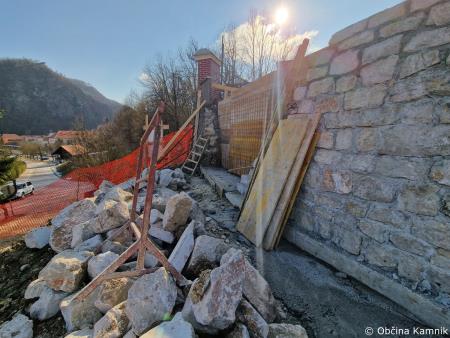 Sanacija zidu Pot na Poljane 2 (2)